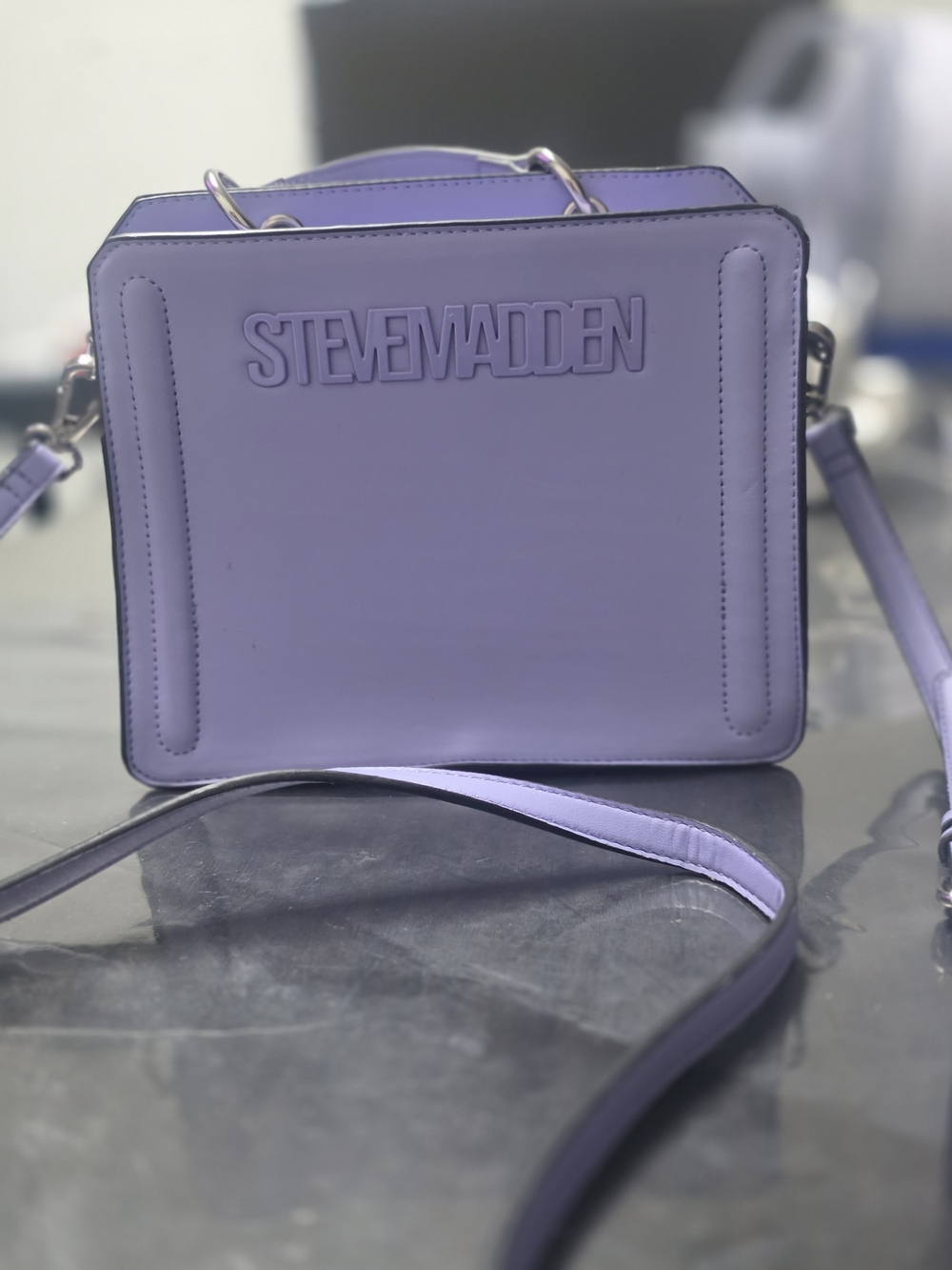 Steve Madden Lavender Crossbody Bag